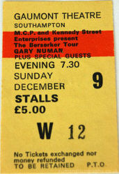 Guildford Ticket 1984
